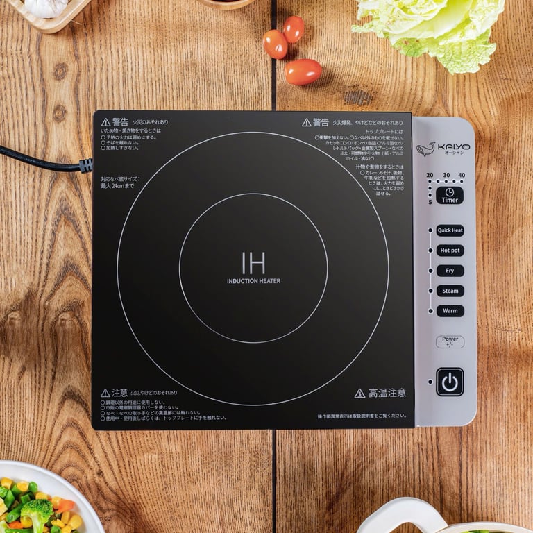 Bếp từ đơn lõi đồng 5 chế độ nấu thông minh Kaiyo (KIH-4052