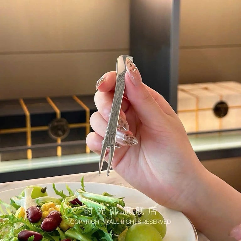 Set 6 Dĩa inox hoa quả 12cm CKM272