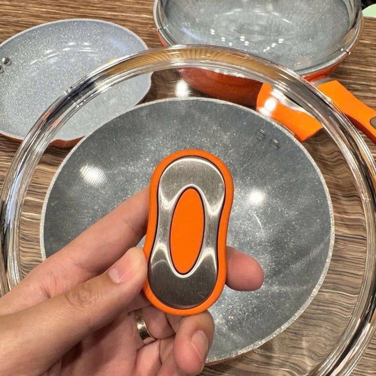 Bộ nồi chảo màu cam DTJ-PATZ001-B