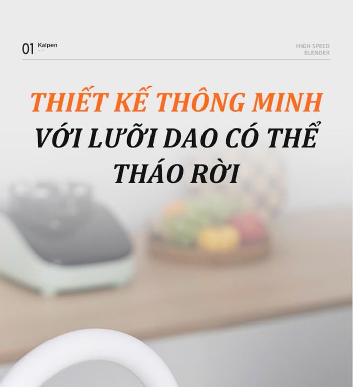 MÁY LÀM SỮA HẠT CHỐNG ỒN KALPEN H5