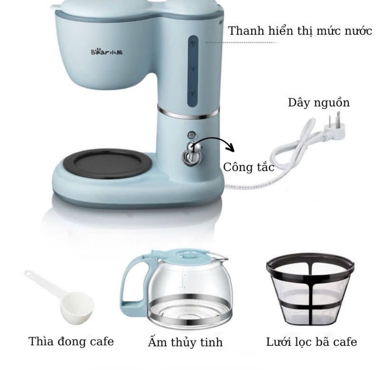 𝐌Á𝐘 𝐏𝐇𝐀 𝐂𝐎𝐅𝐅𝐄𝐄 𝐓Ự ĐỘ𝐍𝐆 𝐁𝐄𝐀𝐑 550W KFJ-A06K1