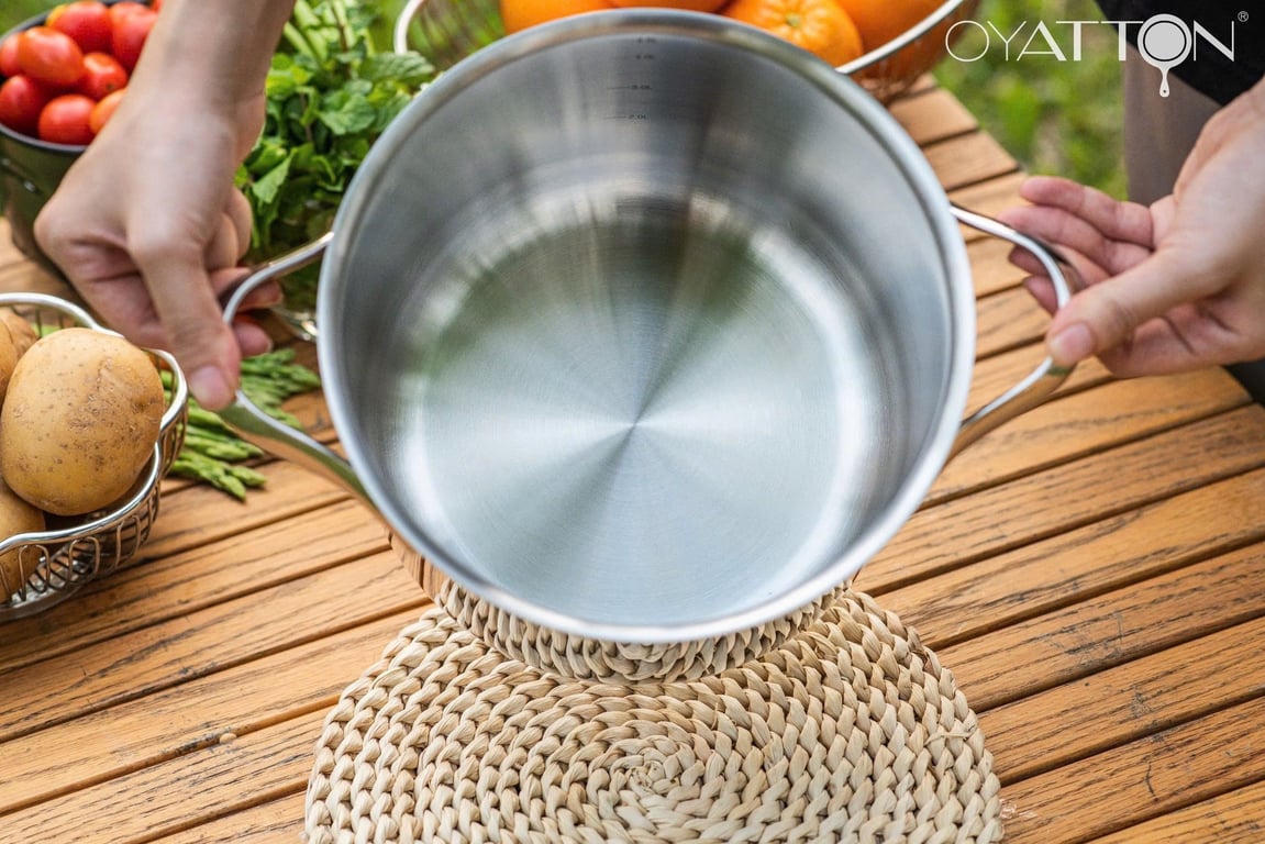 NỒI LIỀN KHỐI INOX 18/10 OYATTON 20CM 4L OYT278