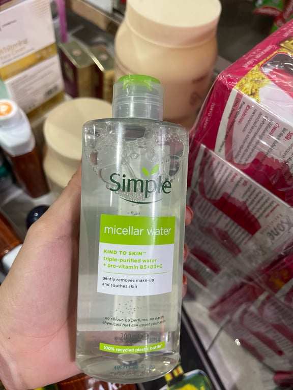 Tẩy trang simple xịn