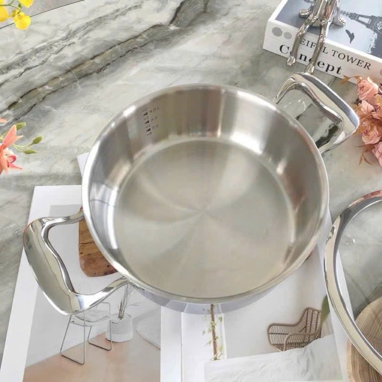 Bộ nồi kèm xửng hấp mẫu mới 2 tầng Chockmen 26cm - C150😍