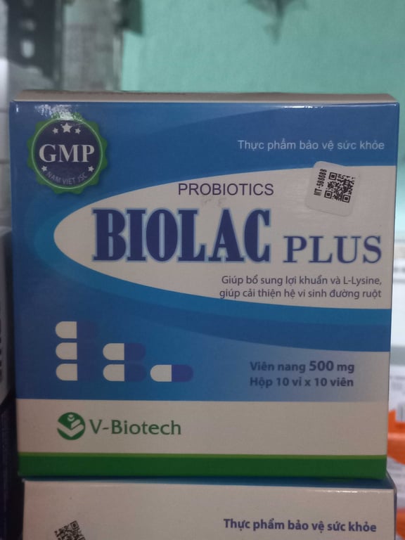 Biolac plus xanh biotech h/100v