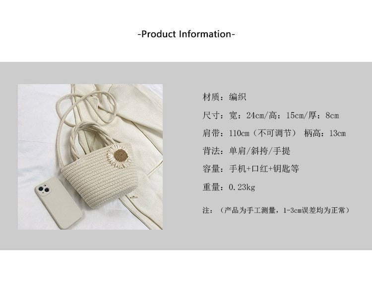 TÚI CÓI ĐEO CHÉO ĐIỂM HOA