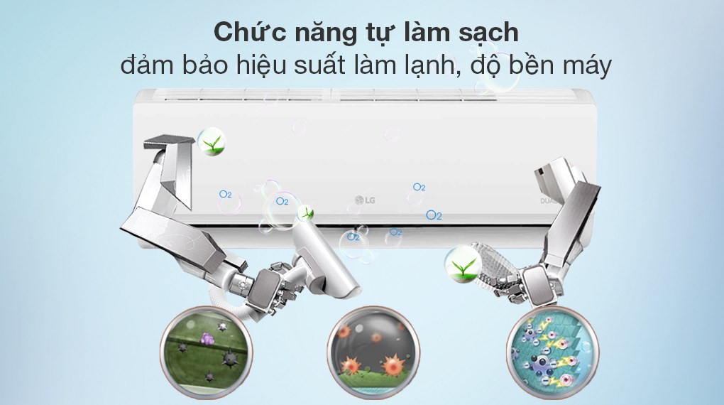 Máy Lạnh LG 1,5HP INVERTER V13WIN1