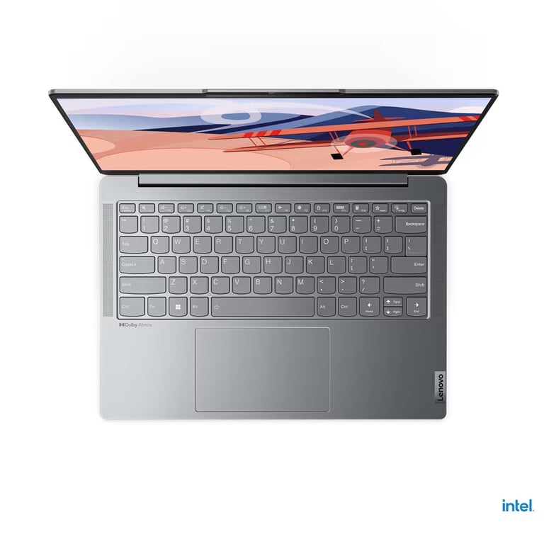 Laptop Lenovo Yoga Slim 6 14IRH8 OLED 83E00008VN (Intel Core i7-13700H/ 512GB/ 16 GB/ Intel Iris Xe/ 14 inch WUXGA/ Win 11/ Office/ Xám)