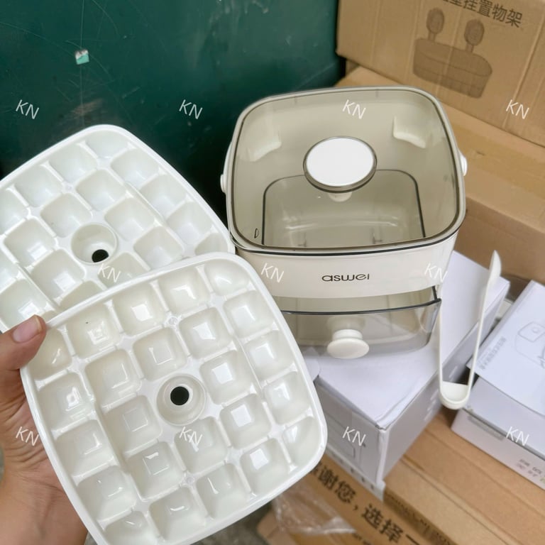 KHAY LÀM ĐÁ THÔNG MINH – ẤN NHẸ LÀ ĐÁ RƠI!