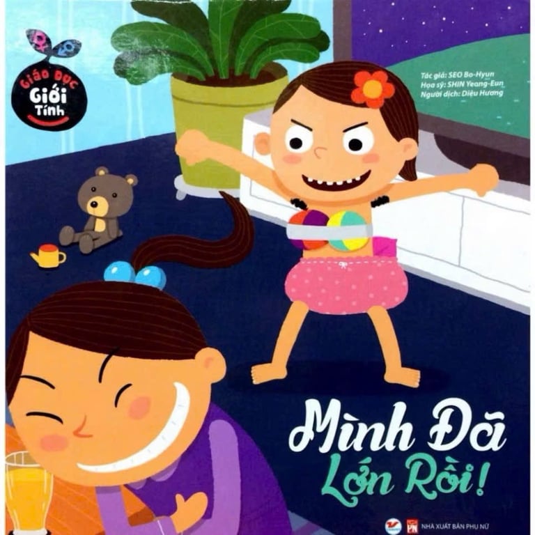 bộ 10q sách Giáo Dục Giới Tính cho trẻ 3–9 tuổi