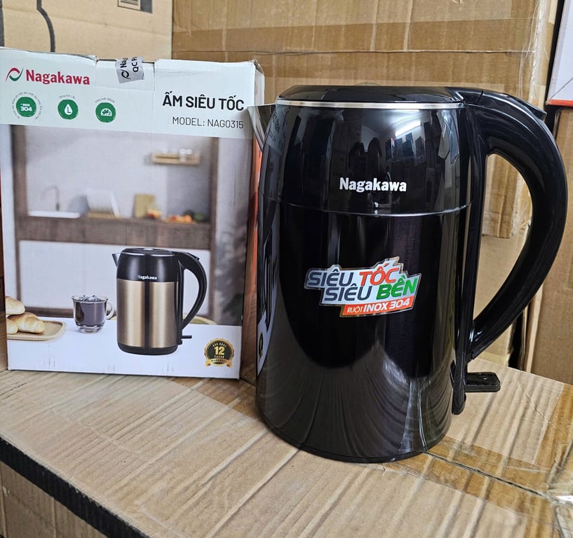 ẤM SIÊU TỐC NAKAGAWA NAG0315 1.8L