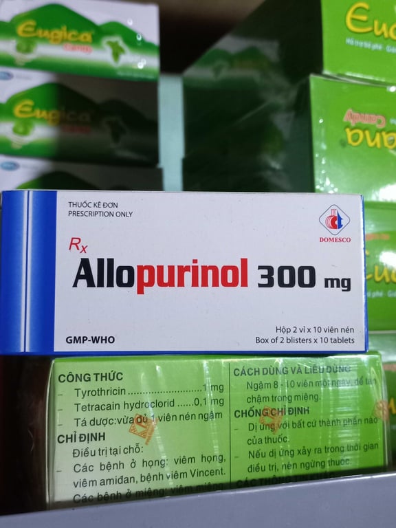 Allopurinol 300mg dmc h/20v