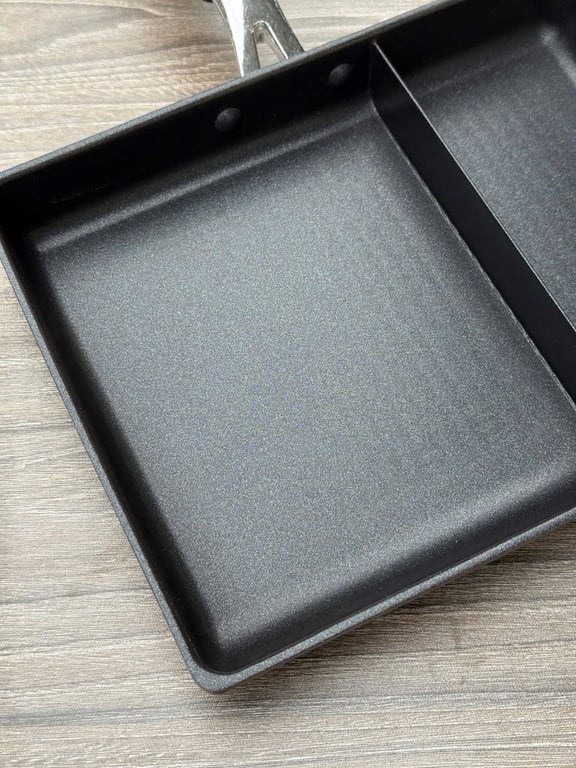 Chảo chống dính chữ nhật 2 ngăn Tamahashi Nhật Bản