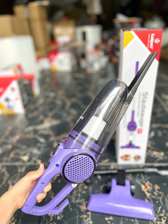 MÁY HÚT BỤI CAO CẤP KALPEN CÔNG SUẤT 1000W màu tím