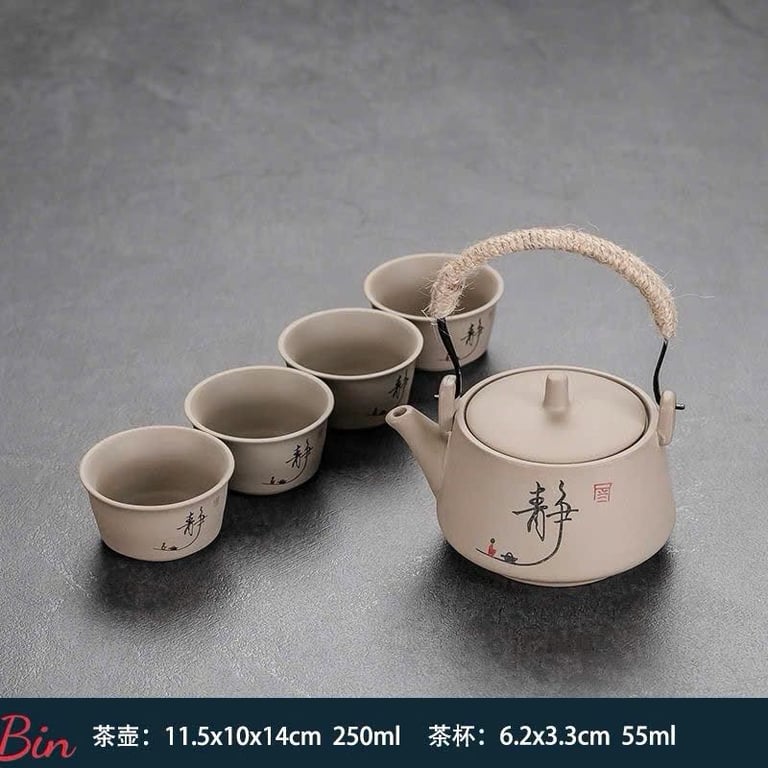 Bộ ấm chén tử sa cao cấp
