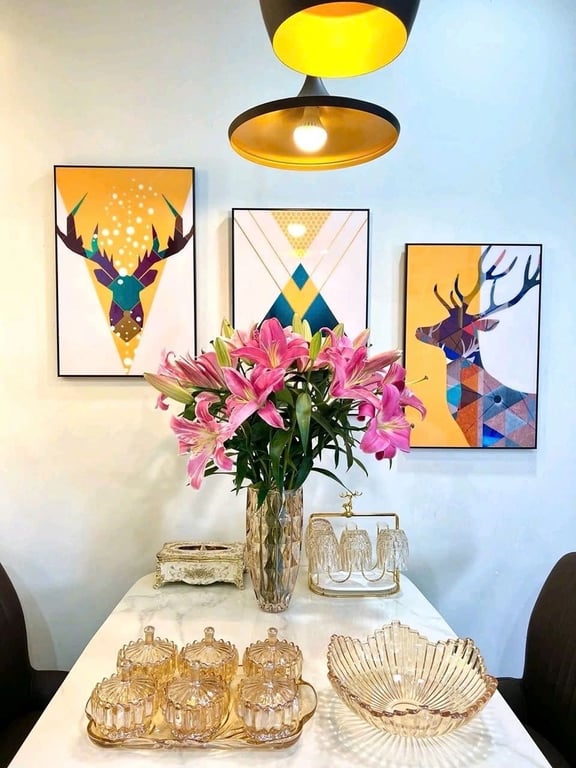 BỘ 6 HỘP MỨT TẾT THUỶ TINH KÈM KHAY