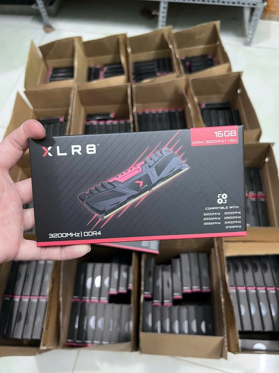 Ram Desktop PNY XLR8 DDR4v16GB/ 3200Mhz (MD16GD4320016XR)