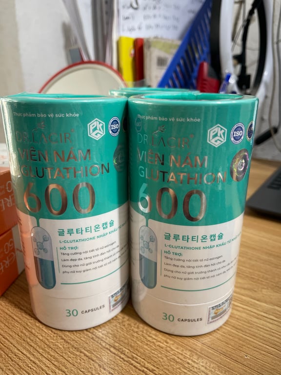 Glutathion 600 dr lacir  hộp 30v
