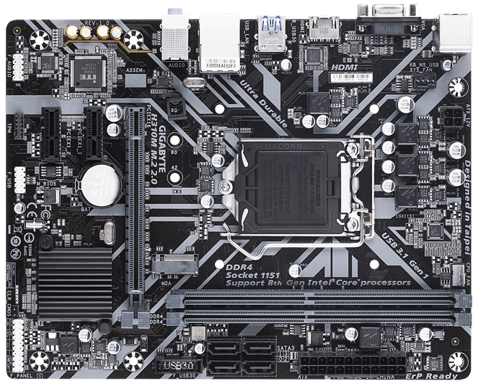 Mainboard Gigabyte H310M-M.2