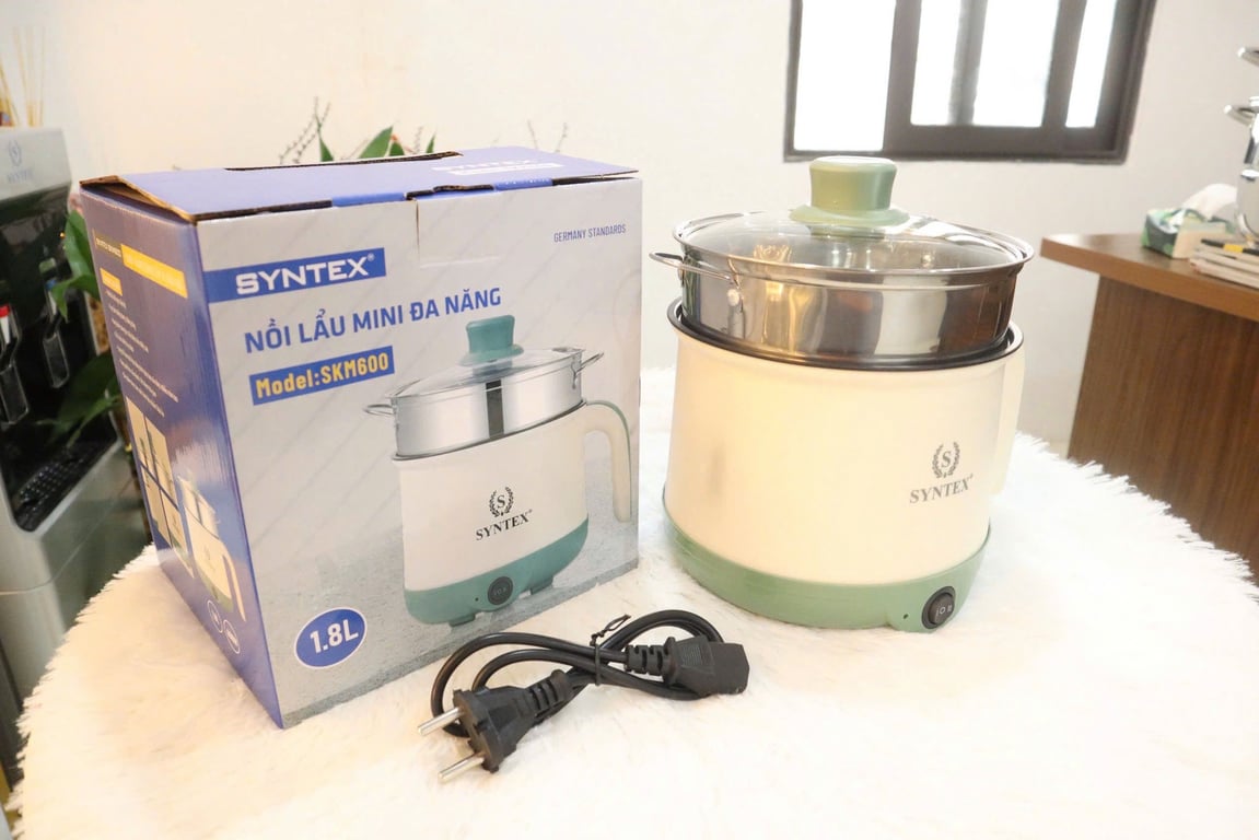 NỒI LẨU MINI ĐA NĂNG SYNTEX SKM600