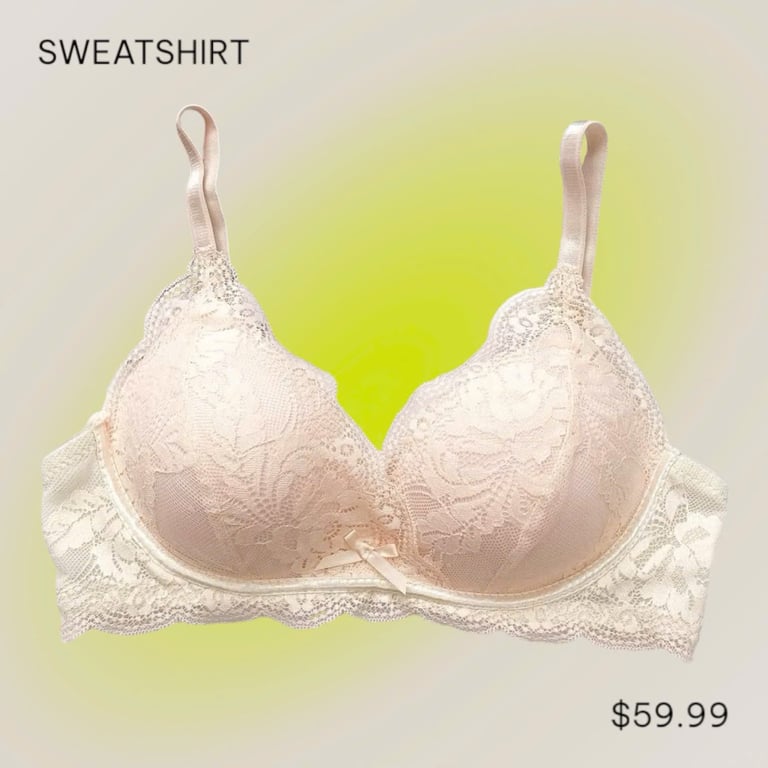 Áo Lót Xuất Nhật Đệm Mỏng Không Gọng Dáng Vát Ôm Ngực