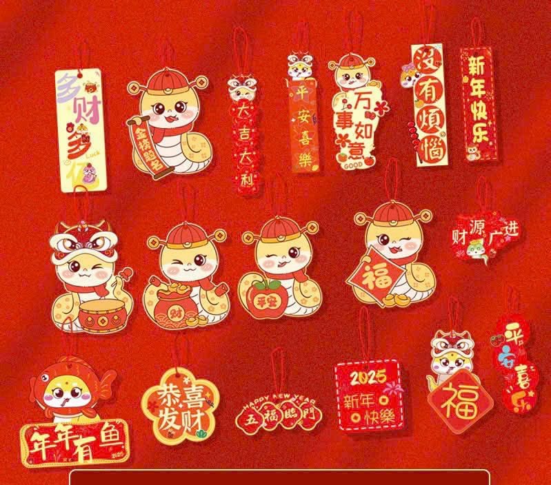 SET 72 MÓN TREO TẾT 2025