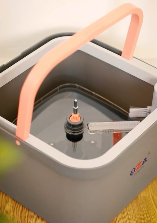 Cây lau nhà OZA009 – tự vắt, tự tách nước bẩn