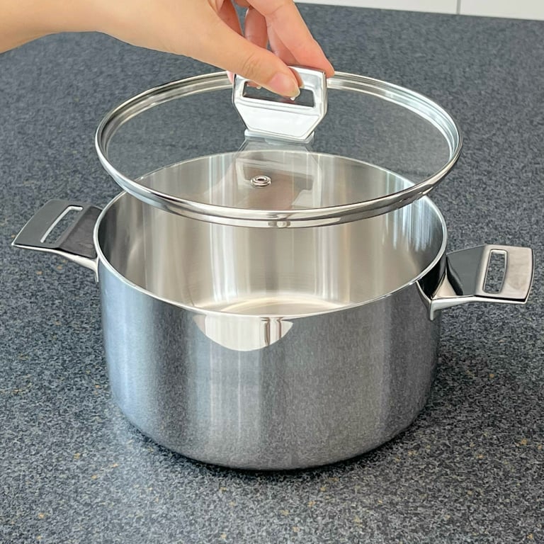 Nồi đúc inox 3 lớp đáy liền Try-Ply Kaiyo Size 18cm - 20cm - 22cm