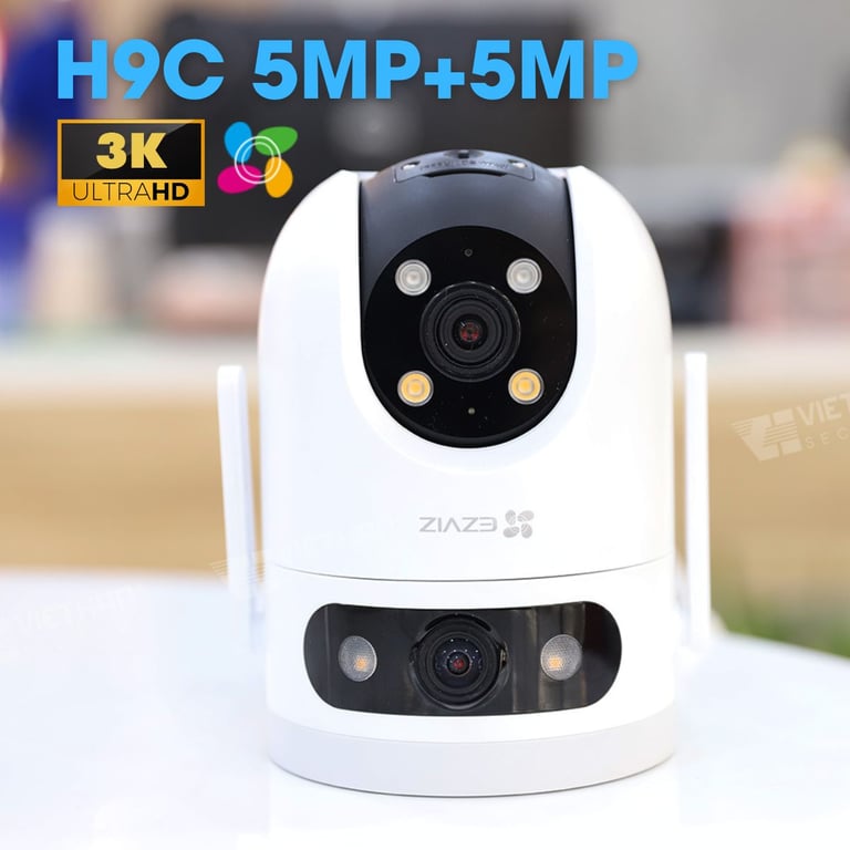 Camera 2 Mắt Ezviz H9C 3K 5MP+5MP