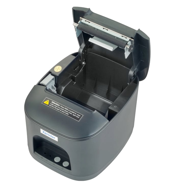 Máy in hóa đơn Xprinter XP-Q80B ( USB+LAN)tặng kèm 2c giấy K80x45