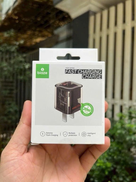 SẠC NHANH BIAZE MINI 20W – Nhỏ gọn nhưng “nạp” cực nhanh!