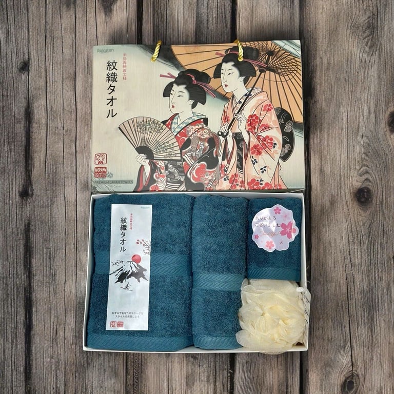 Bộ Khăn Tắm, Khăn Mặt Cao Cấp từ Nezumi Nhật Bản