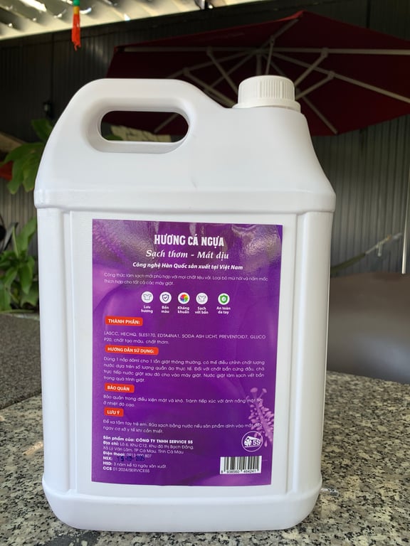 Nước Giặt xả Hương Cá Ngựa 10L