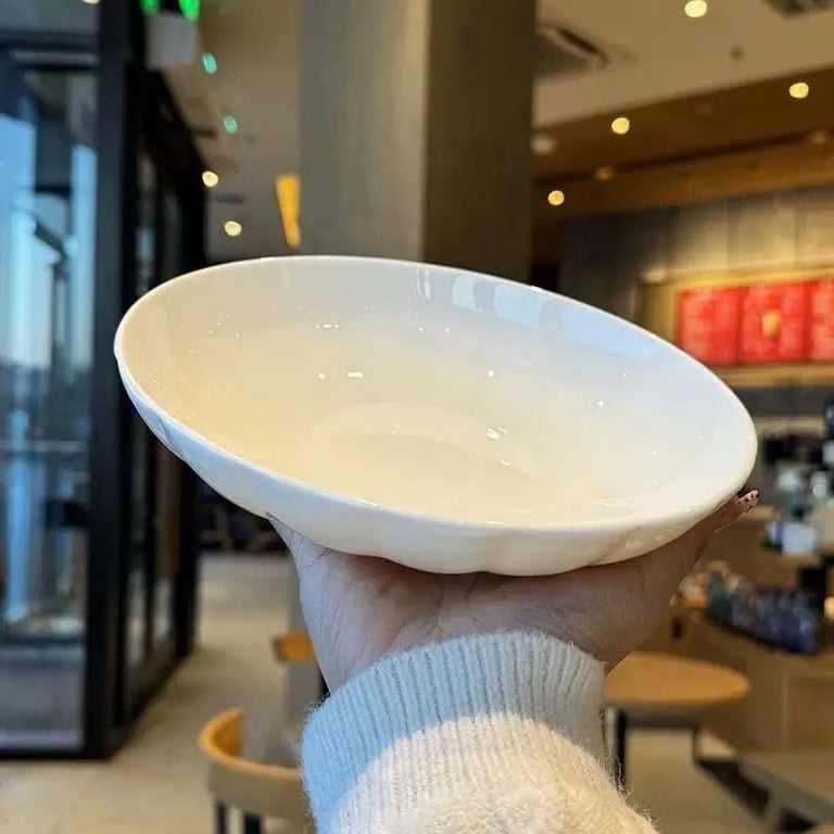 Hộp 4 đĩa sứ xương cao cấp - CKM194