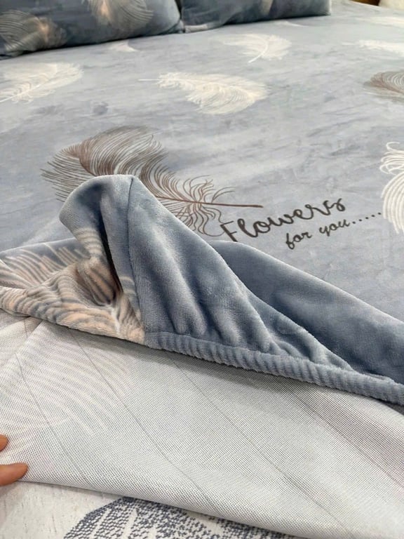 BỘ GA GỐI NỈ LÌ CAO CẤP