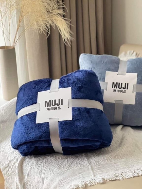 CHĂN LÔNG XUẤT NHẬT MUJI HÀNG MỚI CỰC HOT