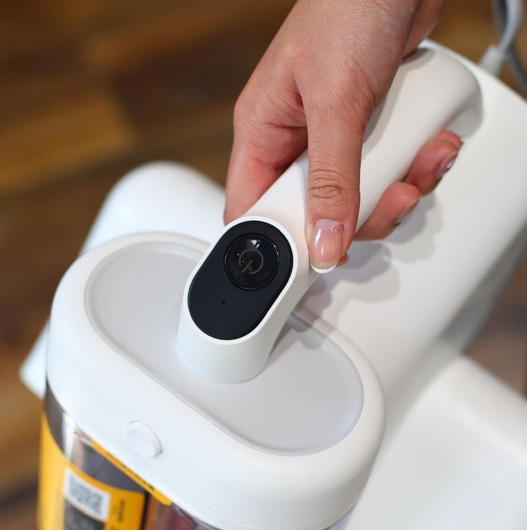 Máy hút bụi giường đệm thảm sofa #Deerma CM980 lực hút 13000Pa