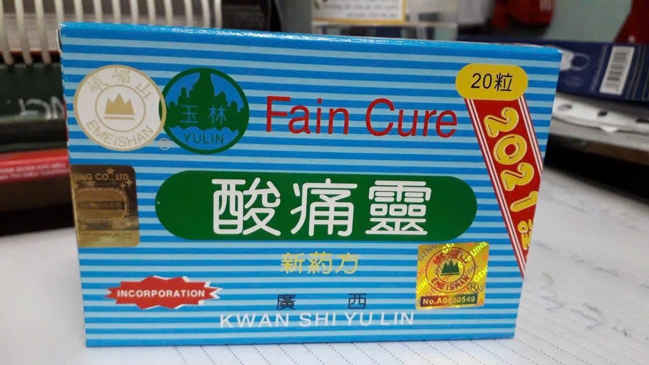 Fain cure h/20v nhức xanh