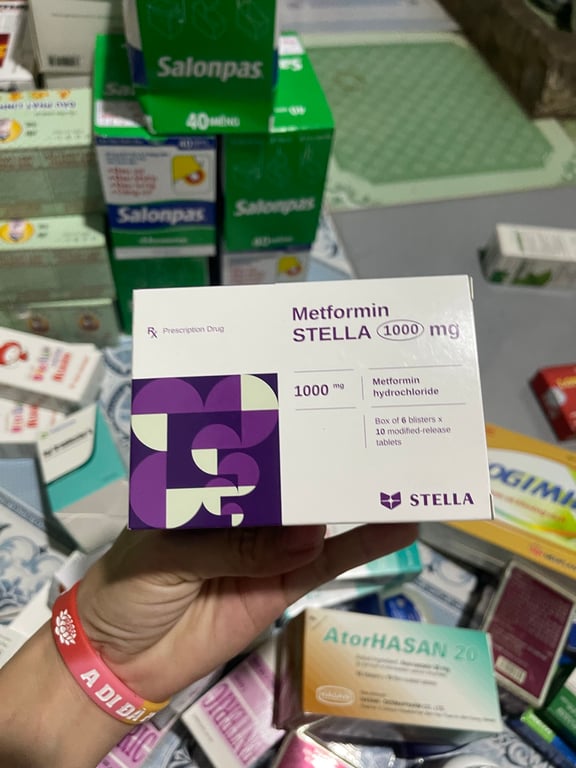 Mefformin 1g stella h/