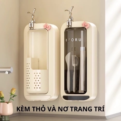 ỐNG ĐỰNG ĐŨA TREO TƯỜNG Uforu