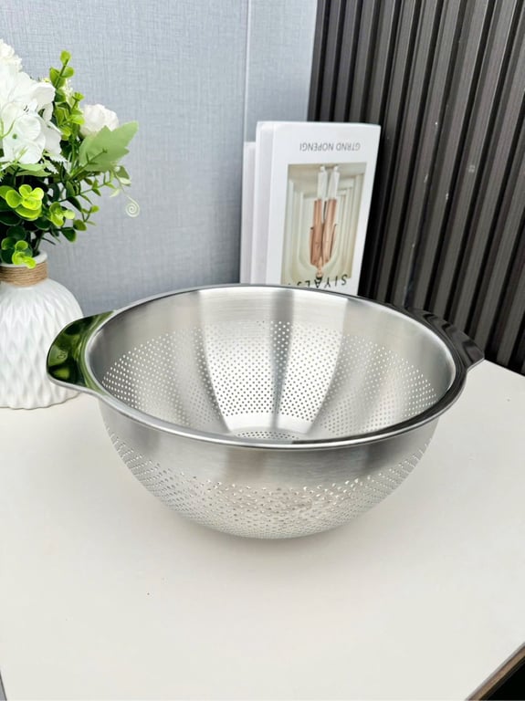 CKM248 - RỔ INOX BẦU CHOCKMEN 25CM