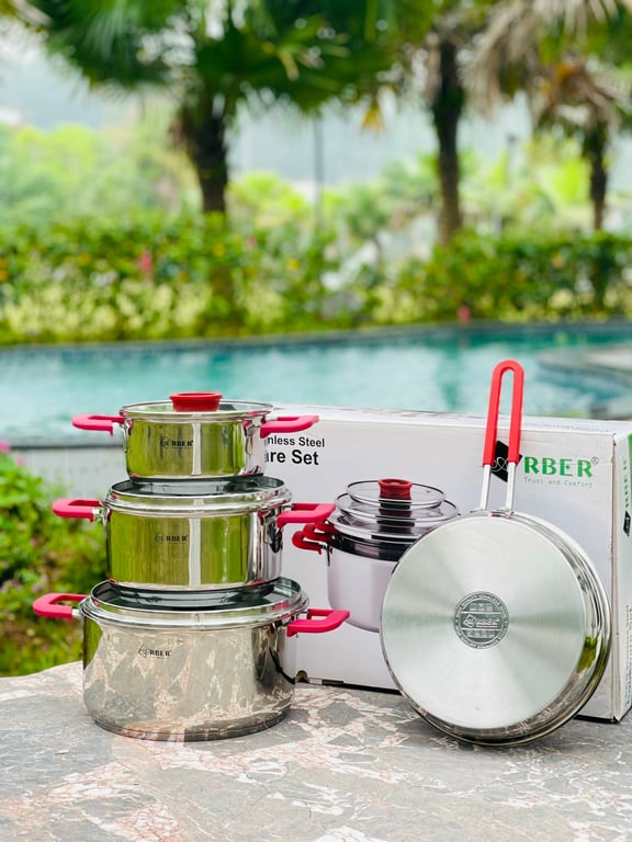 ✨BỘ NỒI ARBER ROSE QUARTZ NÉT CĂNG✨