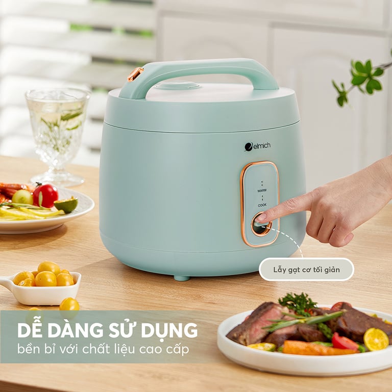 NỒI CƠM ĐIỆN ELMICH 1.8L RCE-9127