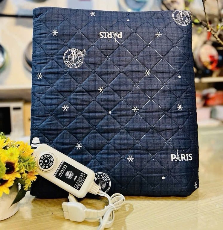 Đệm điện nhung - cotton  Hanil Hàn Quốc