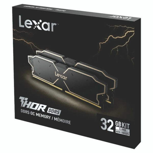 Ram Lexar 32G(2x16GB) Thor DDR5 6000Mhz OC Gaming