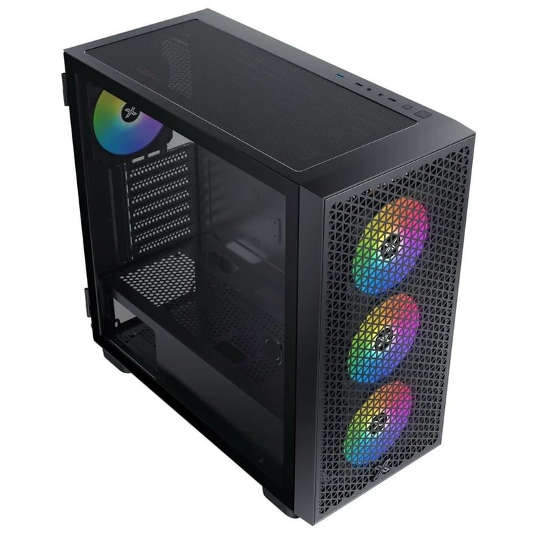 Case Máy Tính Xigmatek Gaming X III Pro 4FX EN43116 |Đen | Sẵn 4 fan ARGB