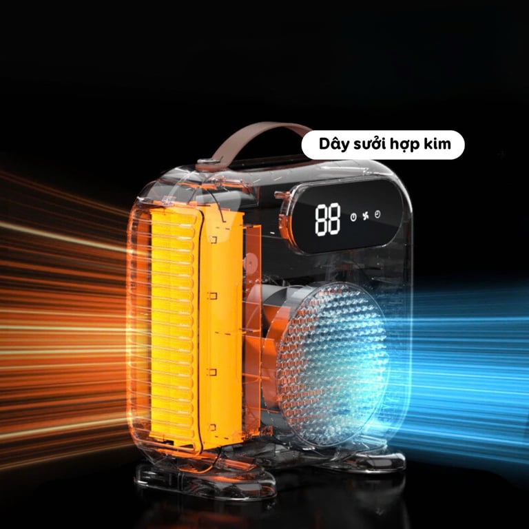 QUẠT SƯỞI MINI YADU Z2000 CÓ ĐIỀU KHIỂN