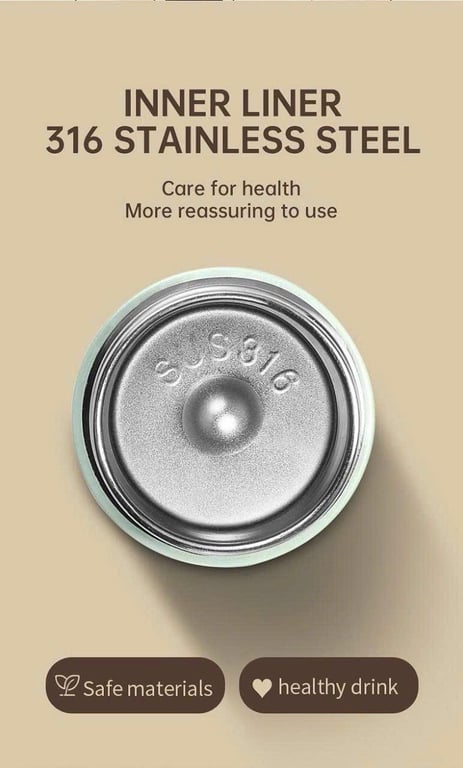 Bình giữ nhiệt mini bỏ túi 150ml inox316 OYATTON - O54