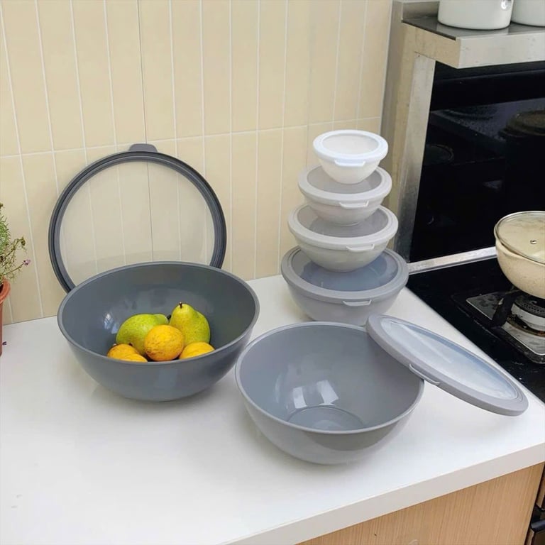 SET 6 BÁT NHỰA COOK WITH COLOR TPR DÙNG ĐƯỢC LÒ VI SÓNG