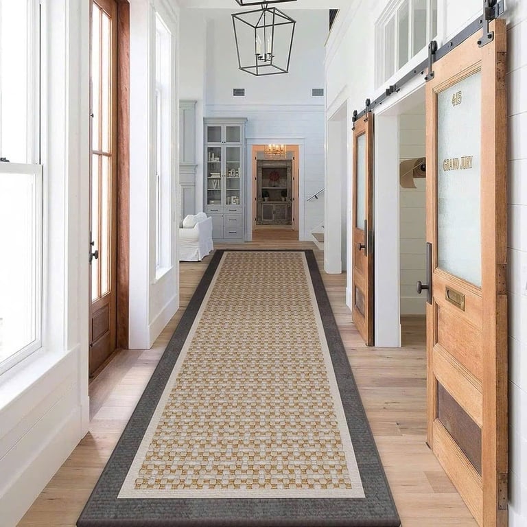 Set 2 thảm nhà bếp size 40x70cm + 40x150cm